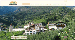 Desktop Screenshot of pension-obkircher.com